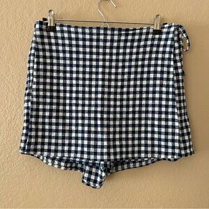 Old Navy Gingham High-Waist Skort